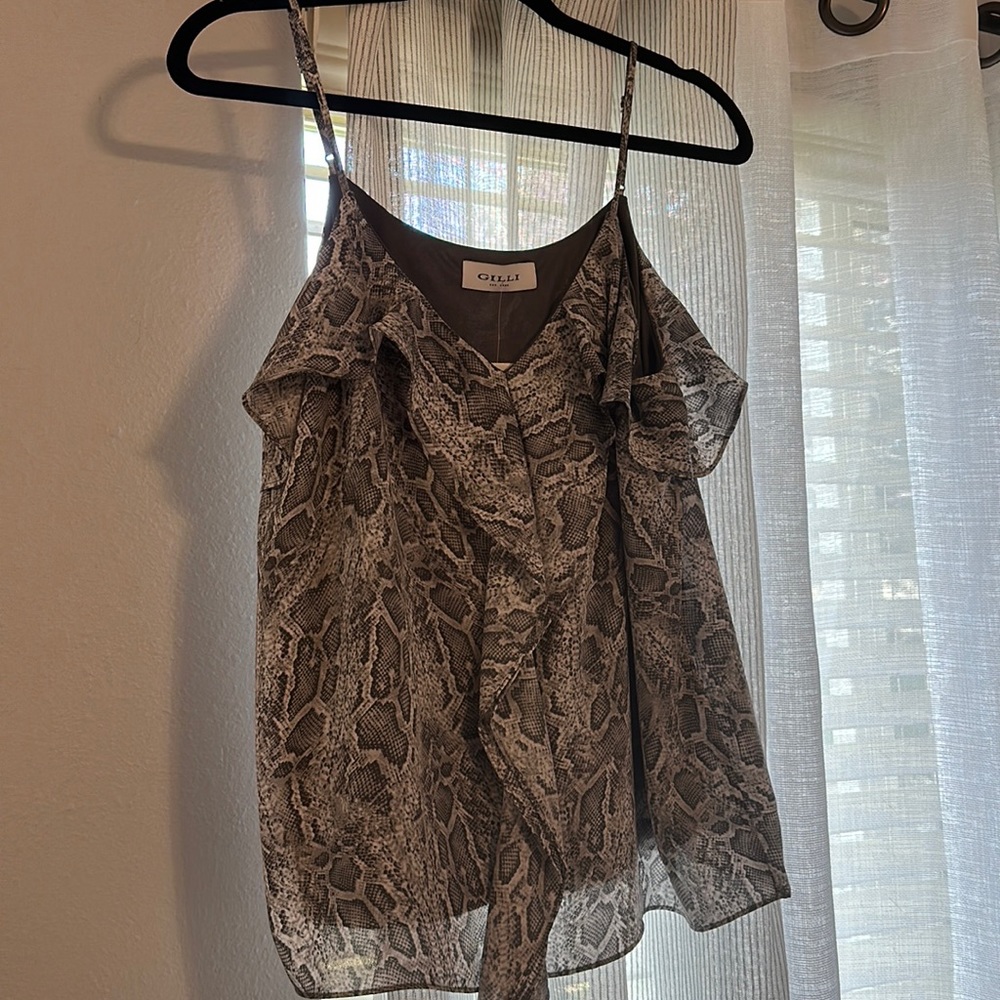 Snake Print Tank